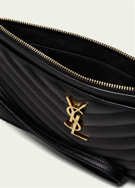 ysl pouch monogramme|ysl clutch women.